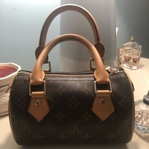 Louis Vuitton mini bag. Was a gift. Rarely used